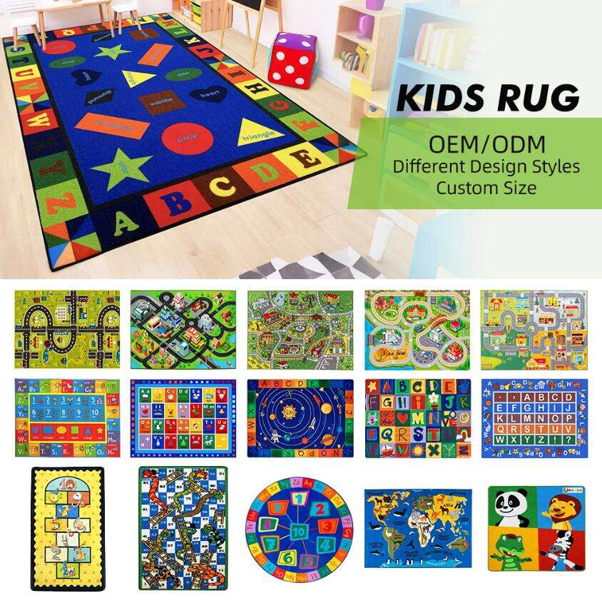 Transforme su espacio con nuestras alfombras del abecedario