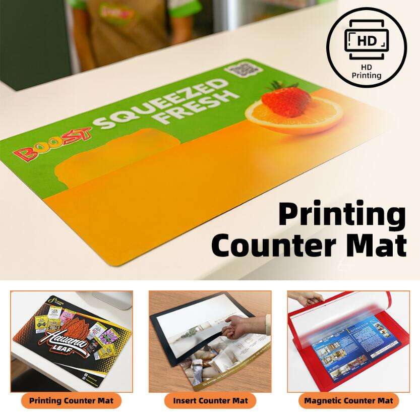 Elevate Your Retail Experience with Custom Counter Mats