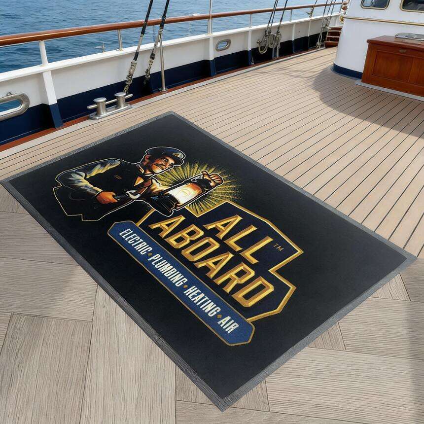 Potencie su marca con alfombras de entrada personalizadas con logotipo