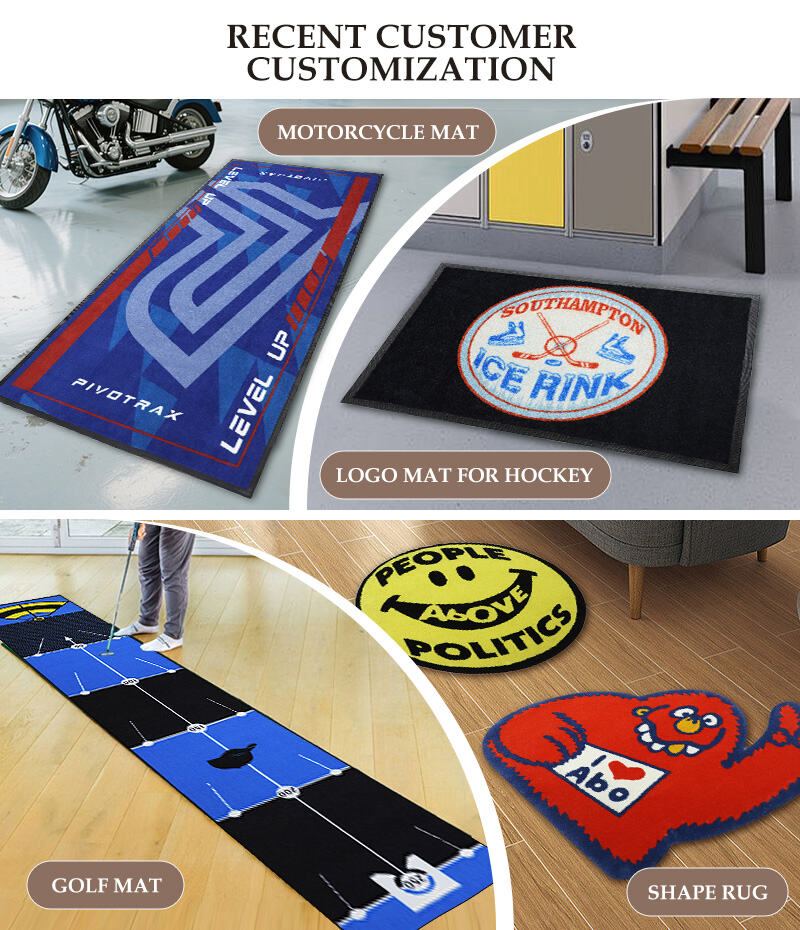 Los beneficios de usar alfombras personalizadas en áreas de alto tráfico.