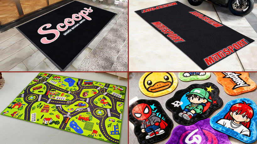 Washable Nylon Floor Mat Durable Non-Slip Carpet for Bedroom Door Mats Commercial Use