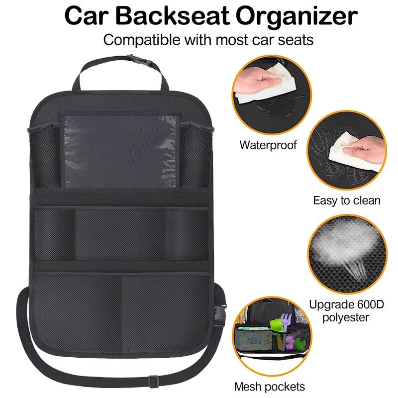 premium multifunctional car seat organizer