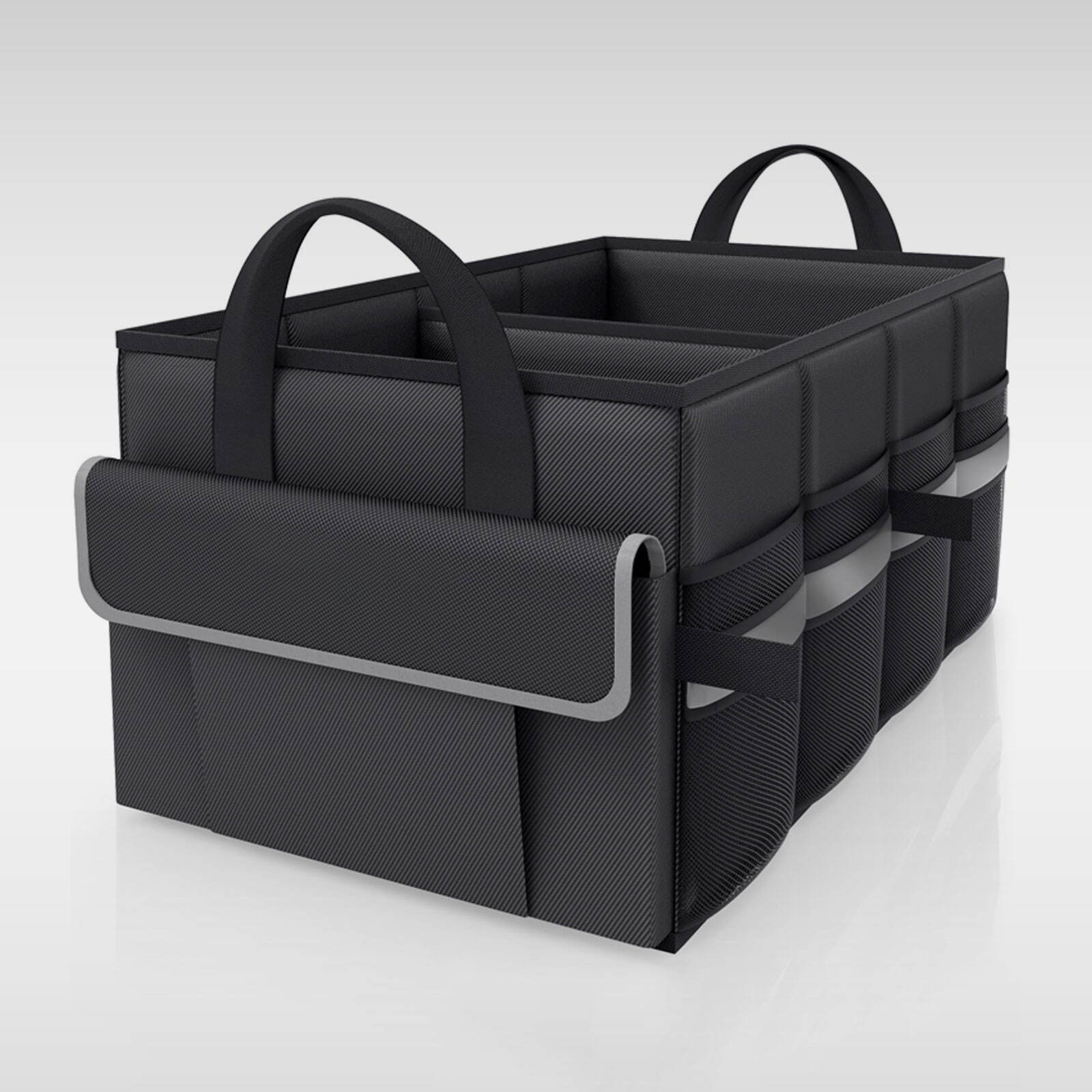 OEM Custom 46L Car Trunk Organizer With Handles Manufacturer