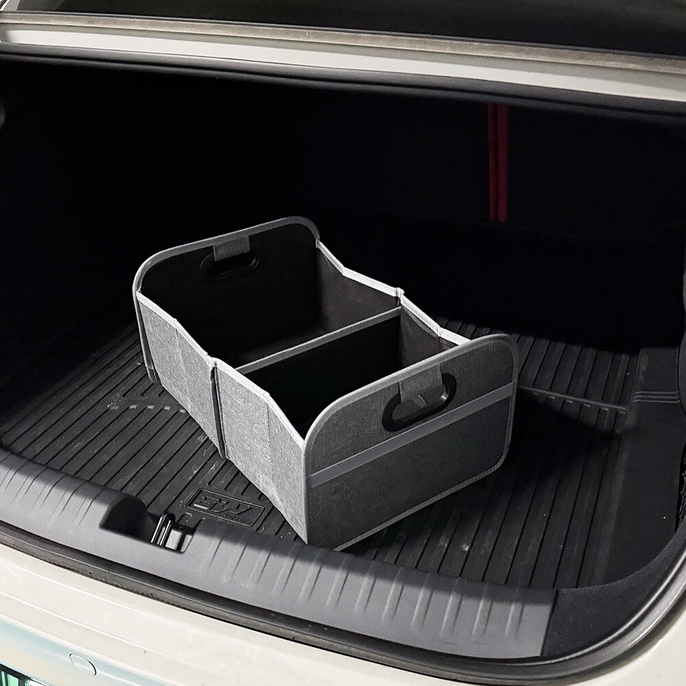 Organizador de Maletero de Coche con Tapa Soluciona los Problemas de un Maletero Desordenado