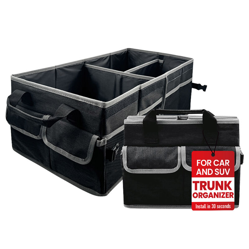 oem foldable waterproof car trunk organizer