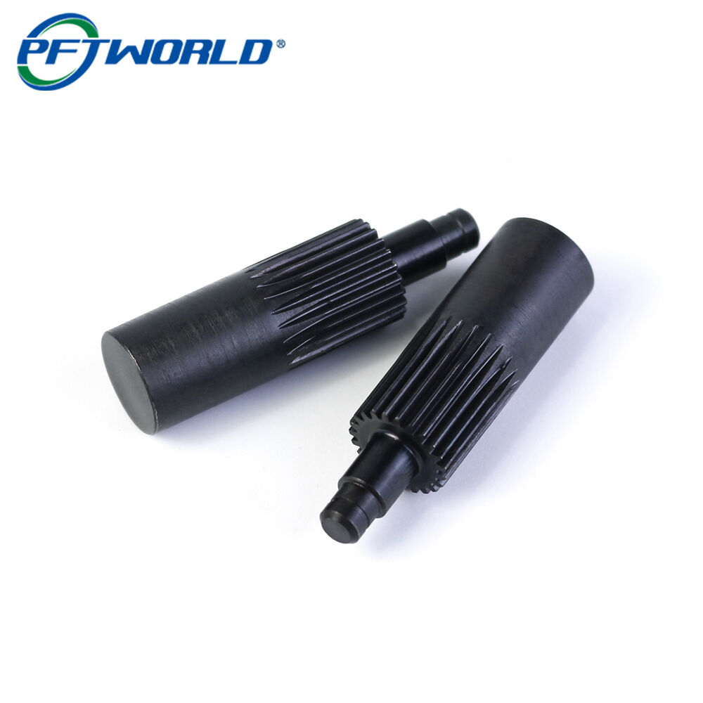 Высокоточный шлицевой вал, обработанный на станке с ЧПУ из стали 40Cr