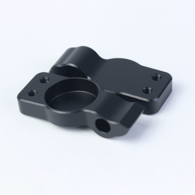 Λείανση Υψηλής Ακρίβειας CNC Αλουμινίου με Μαύρο Ανοδίωμα