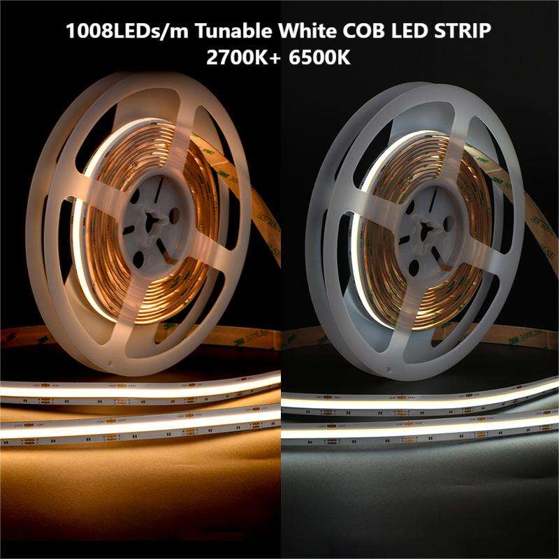 Tunable White COB LED Strip Light 1008 Chips details