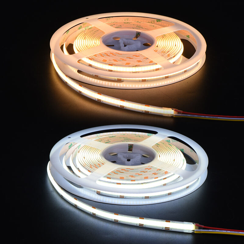 Tunable White COB LED Strip 608Chips