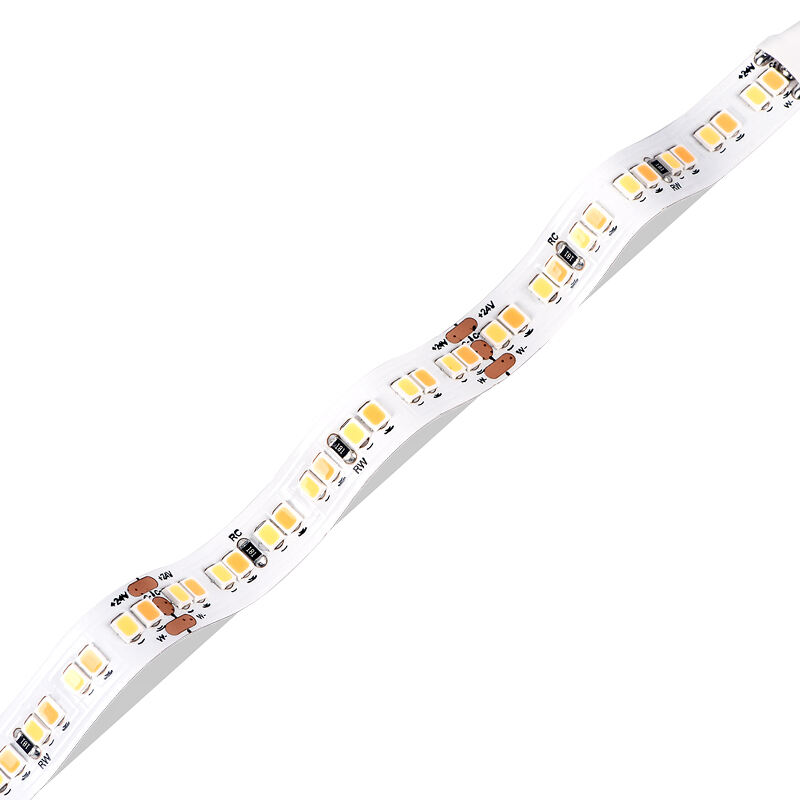 SMD putih yang dapat disetel 2835 224leds/m LED Strip