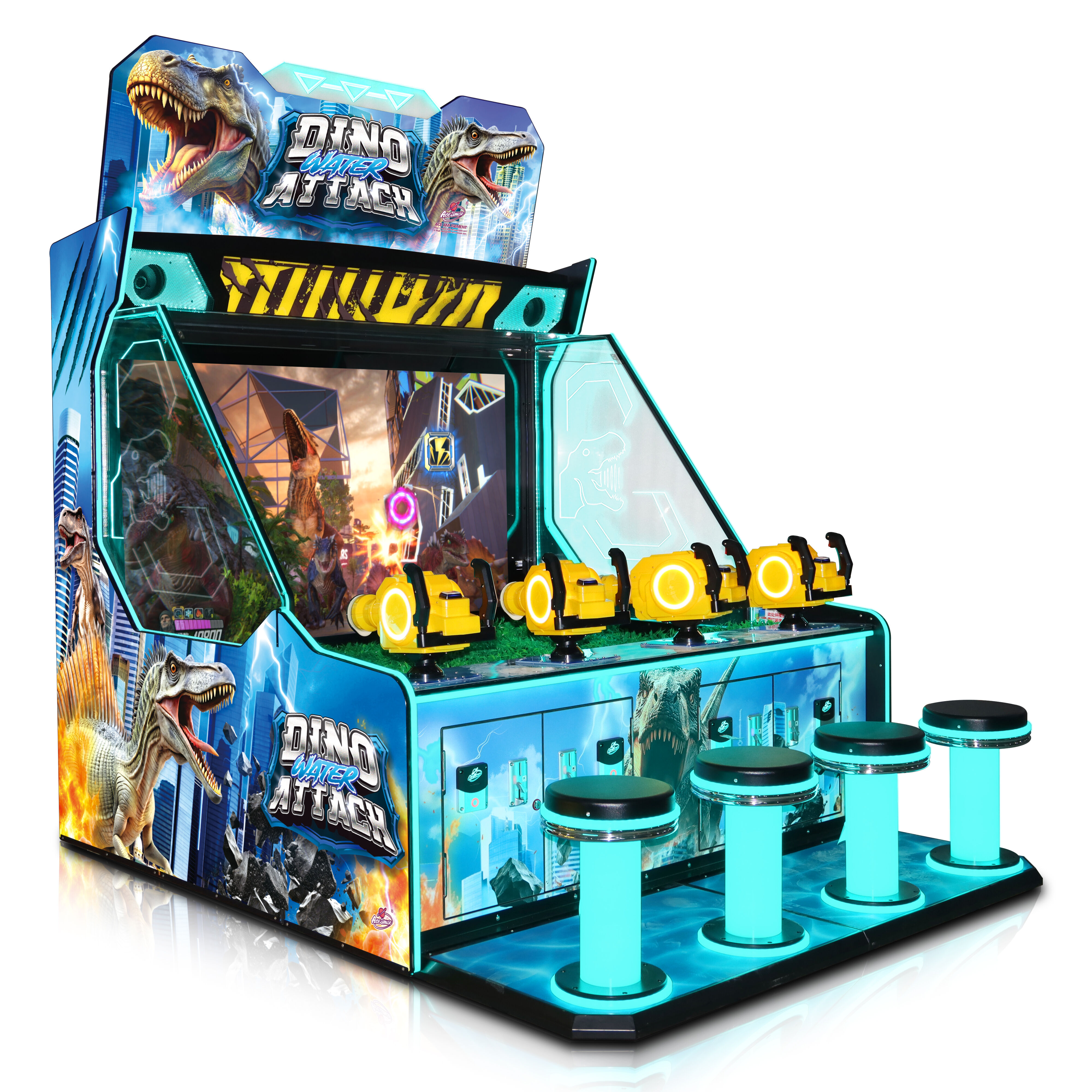 Dino Attack 4PL–vandskytning