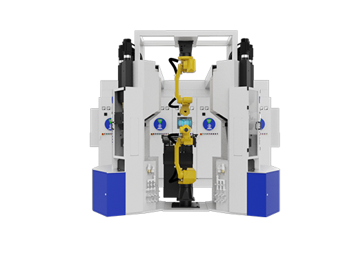더블 로봇 6 스테이션 밸브 단조 생산 라인
