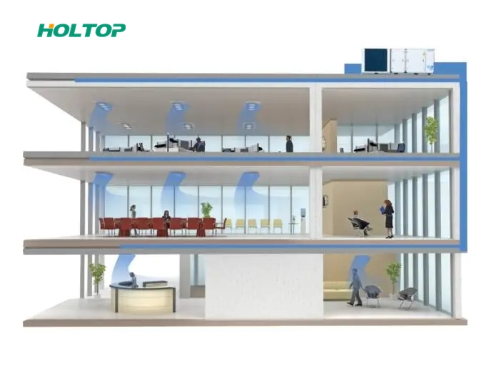 50HZ (10~80P) Inverter type Rooftop Packaged Air Conditioner factory