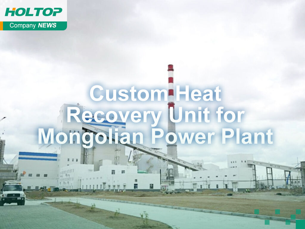 Custom Heat Recovery AHU for Power Plant in Mongolia | -35°C HVAC