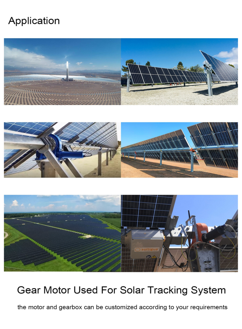 planetary gear motor for solar tracking system-1