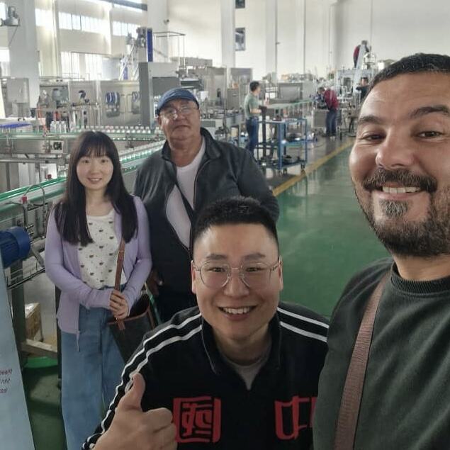 Algeria-6L Water Filling Line & Small Bottle Filling Line