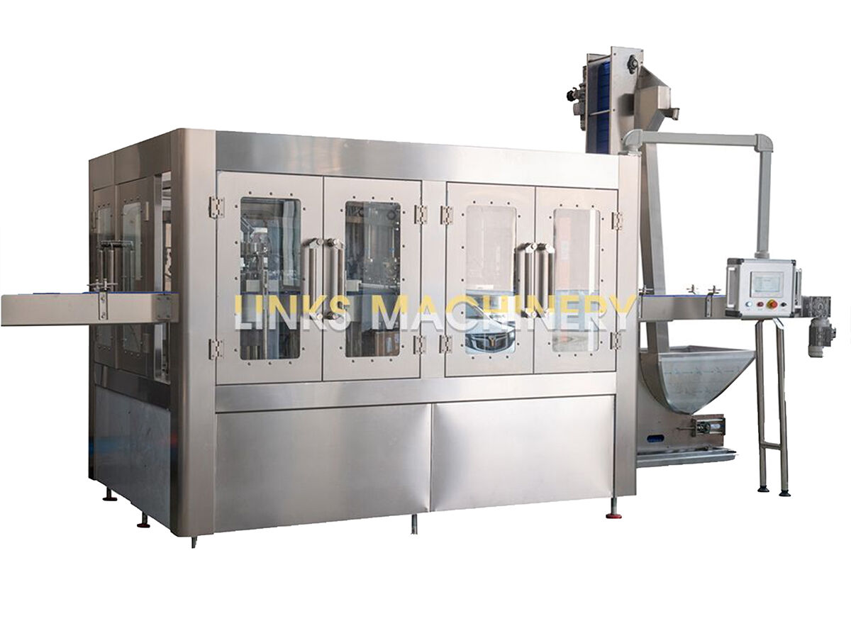 Pokročilý plnicí stroj pro lahve určený pro výrobu nápojů