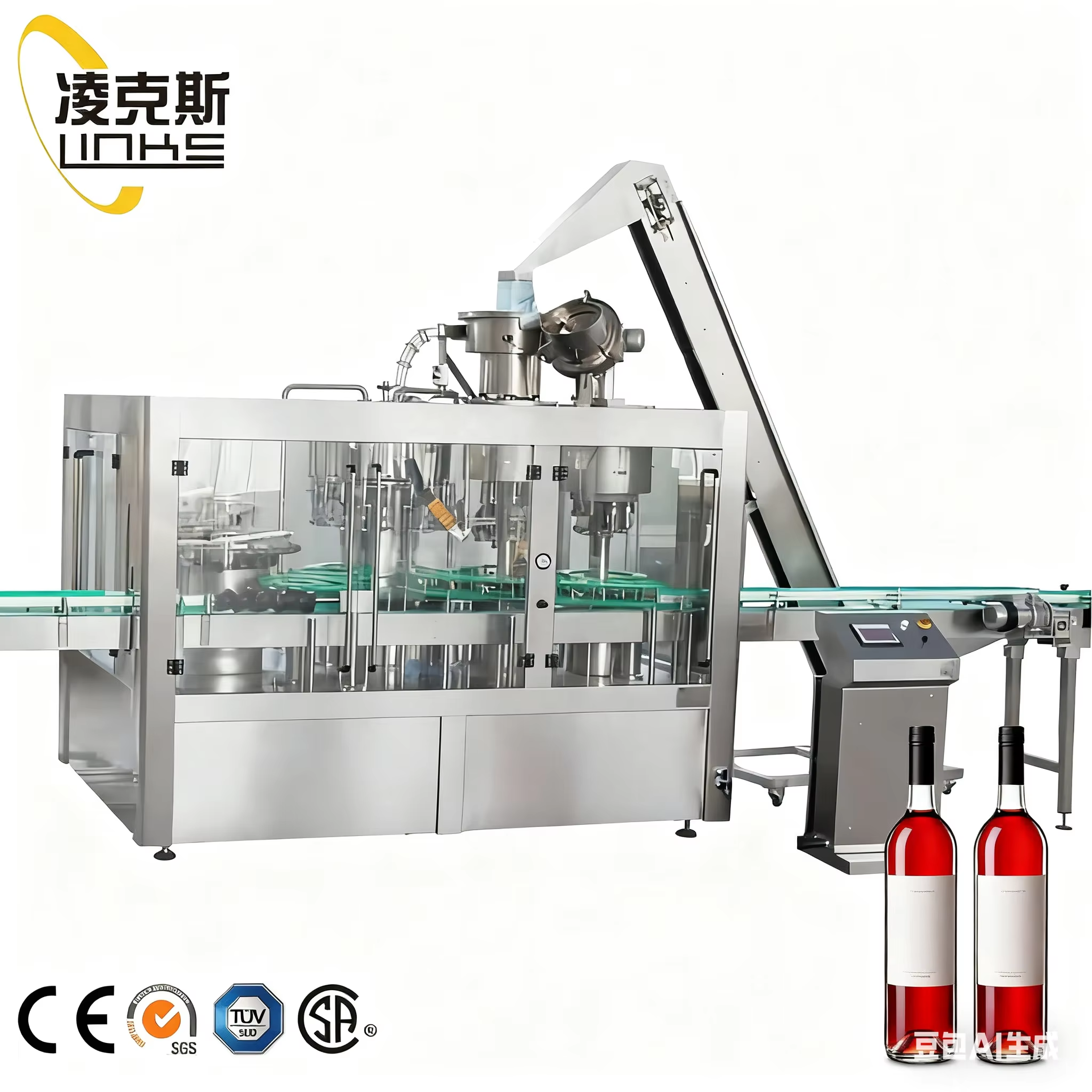 Industrial Filling Water Machine | High-Speed Bottling System