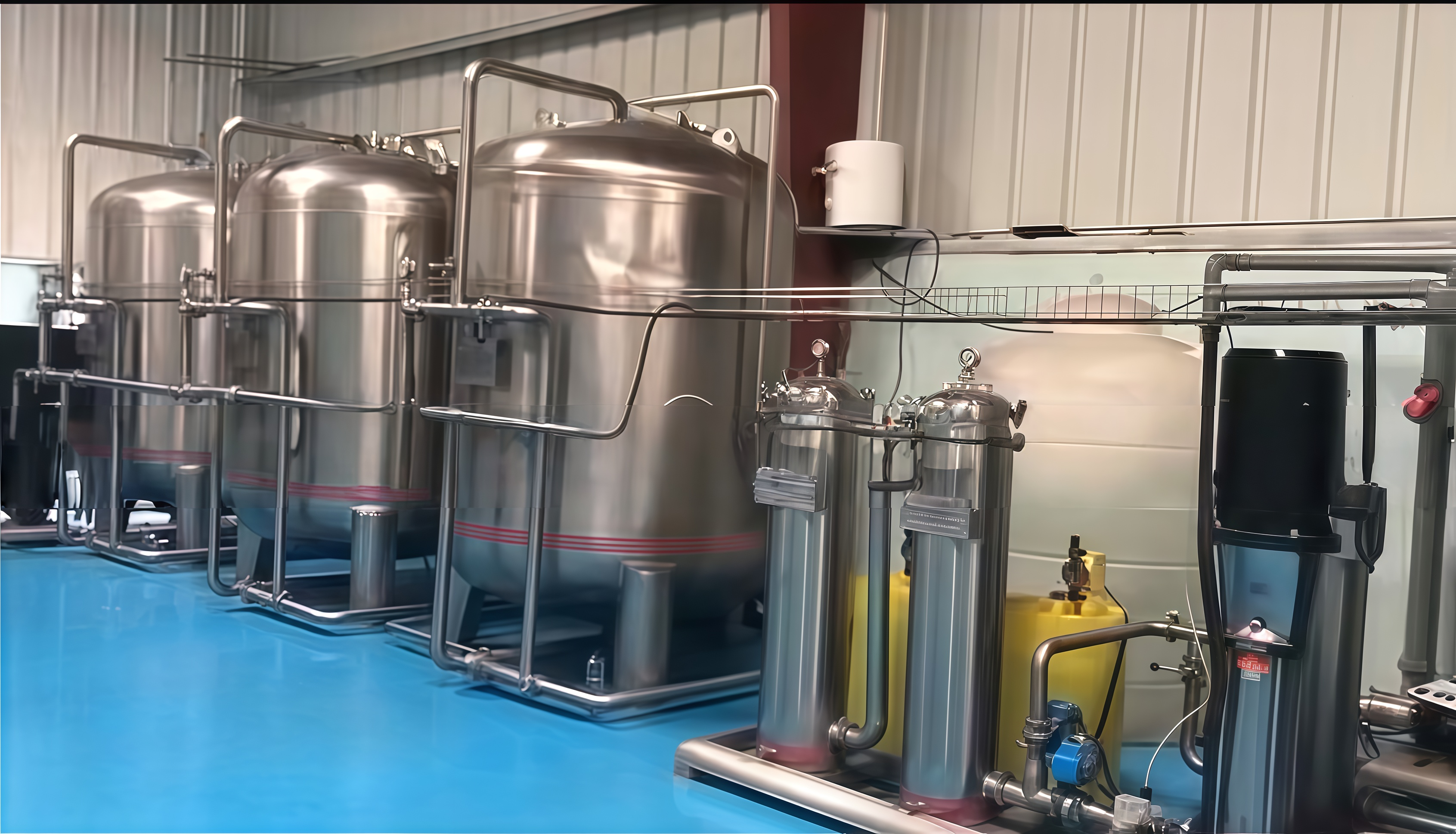 18,000BPH Turnkey Project Water Production Line Customer Case