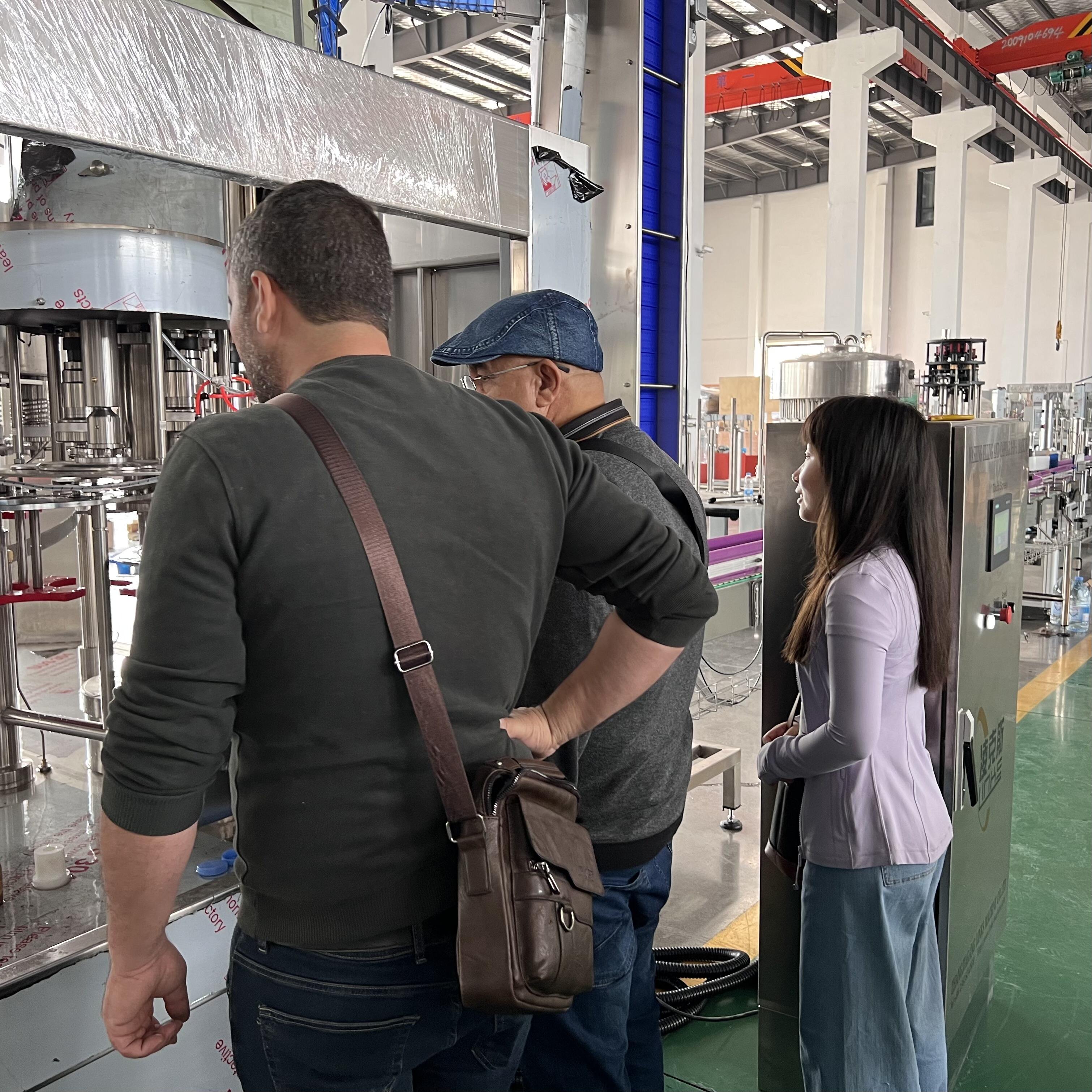 Algeria-6L Water Filling Line & Small Bottle Filling Line
