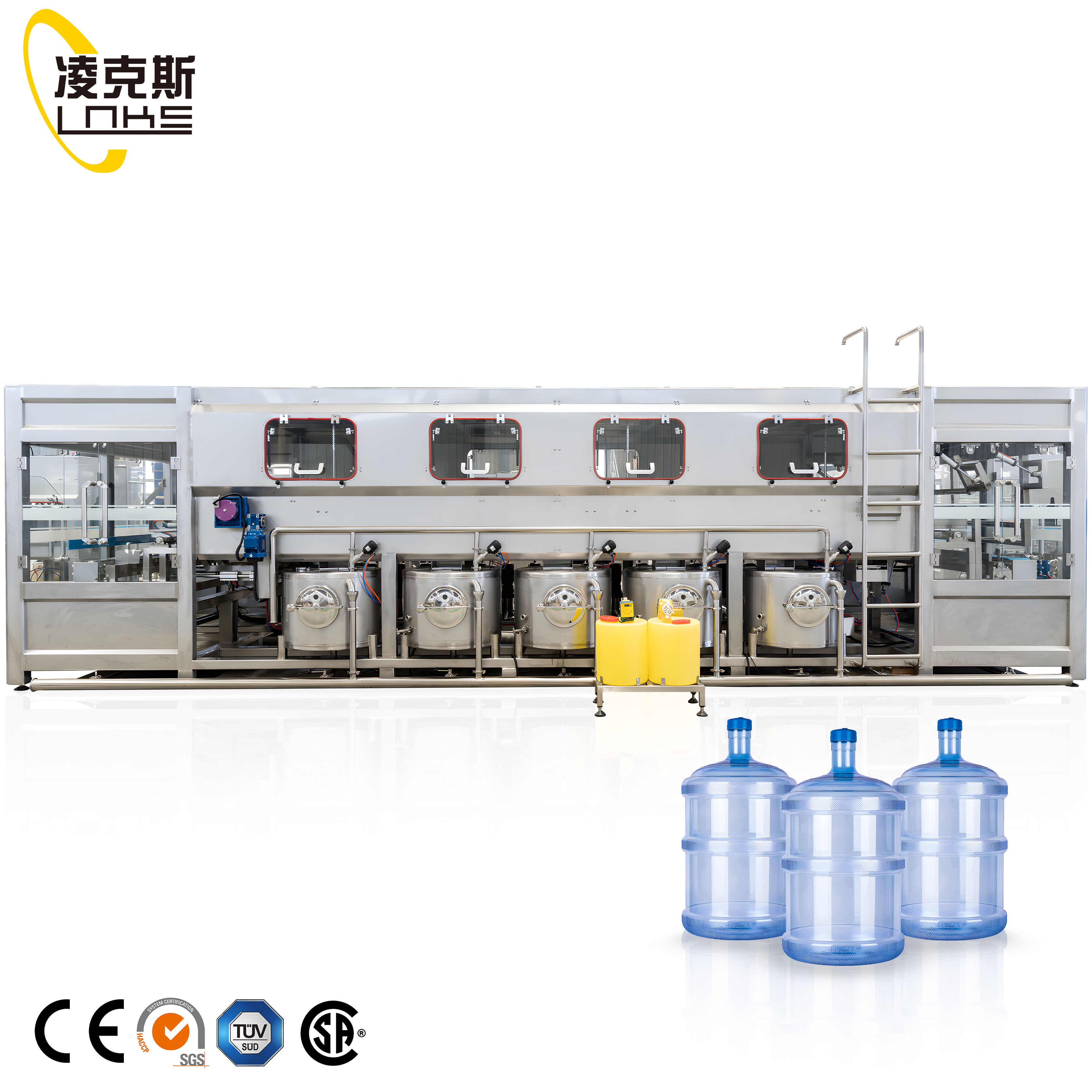 5 Gallons Water Filling Machine Automatic Bottle Drinking Water Production Line
