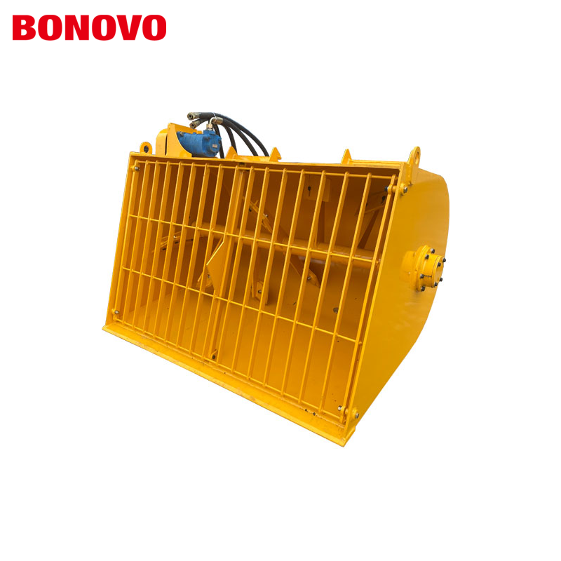 دلو خلاطة انزلاقية التوجيه من Bonovo Construction Equipment