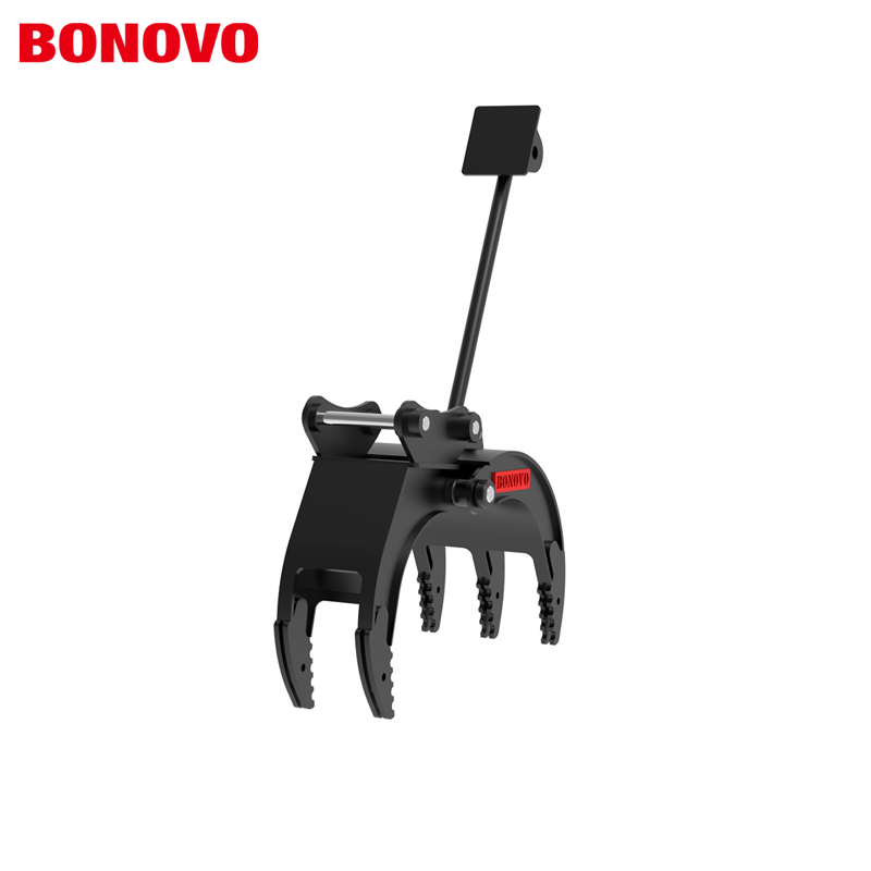 BONOVO MG02 Mekanisk grip för minigrävare 1-2 ton