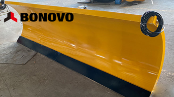 How to efficiently remove thick snow, snow removal equipment sweeper.