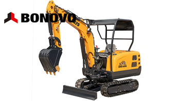 Crawler excavator skip processing method