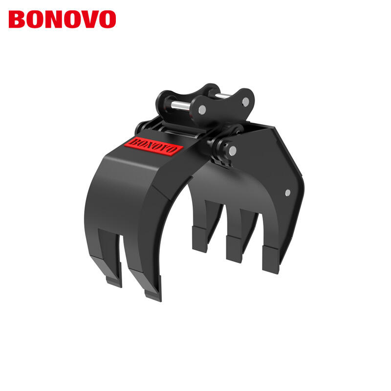 BONOVO Hydraulic Grapple for Mini Excavators 8–18 Ton | HG10–HG14 Series