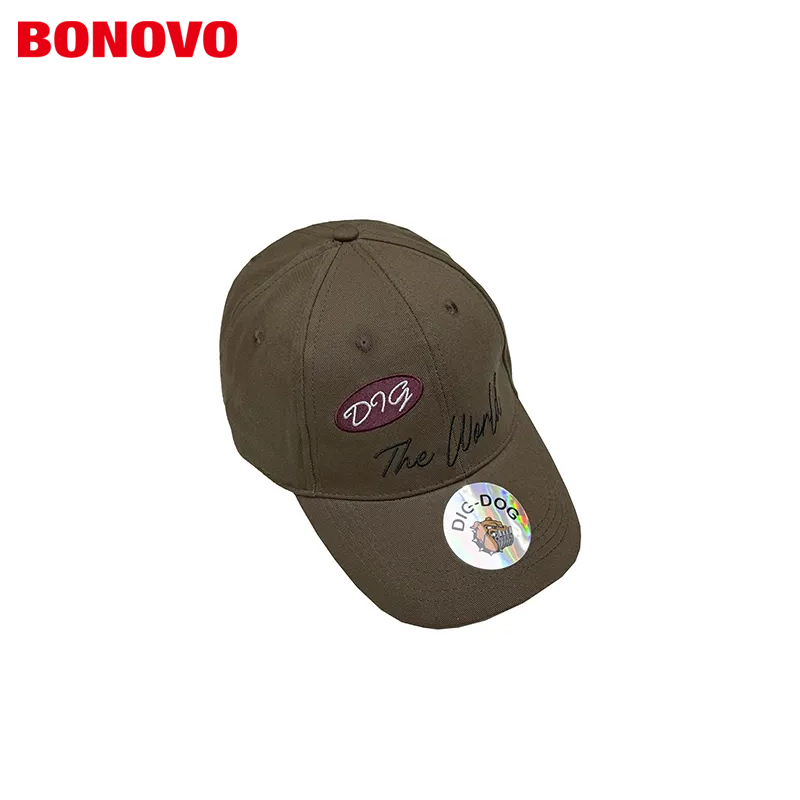 BONOVO Topi besbol kepala besar trend musim gugur/musim sejuk