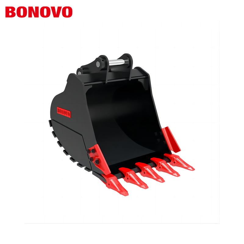 BONOVO RD12 Severe Duty Rock Bucket for Excavator 12-15 Ton