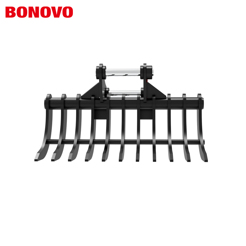 BONOVO Rake For Excavator 40-45 ton