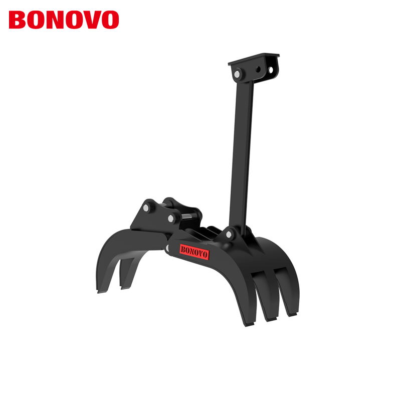 Chwytak mechaniczny BONOVO MG04 do minikoparki 3-4 ton