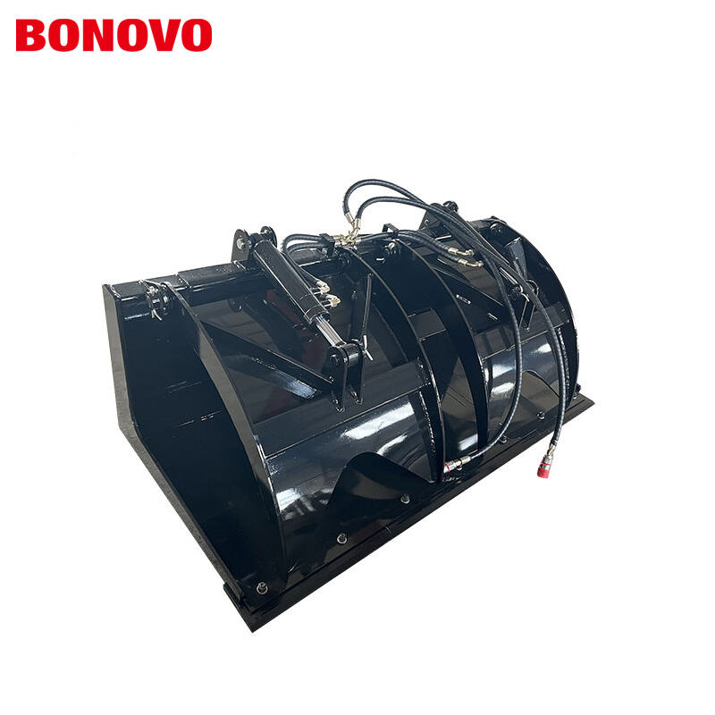 BONOVO Skid Steer Fork Grapple 60'' 72'' 84'
