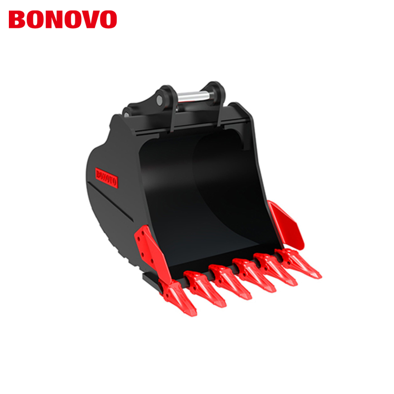 BONOVO RD16 Severe Duty Rock Bucket for Excavator 16-18 Ton