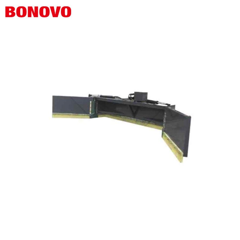 BONOVO Skid Steer Loader Accessori Pieghevole Spingi escrementi