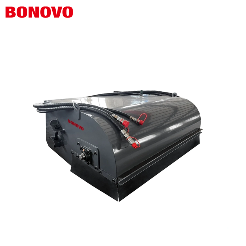 BONOVO Skid Steer Bucket Sweeper 72 pulgada