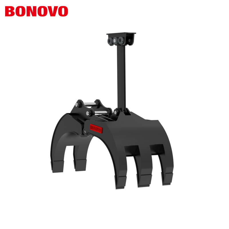 BONOVO 機械式グラップル 15-28 トンの掘削機用