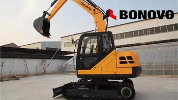 Is the noise caused by excavators because of heat dissipation