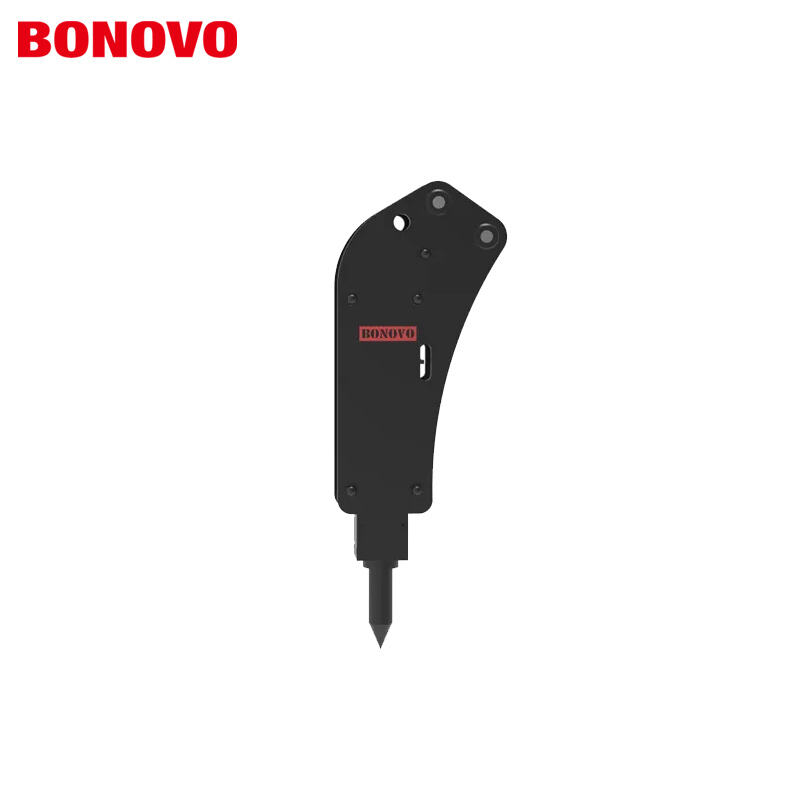 BONOVO Double-Sided Chisel Hydraulic Breaker for Backhoe Loader