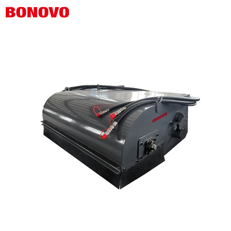 BONOVO Skid Steer Bucket Sweeper 66 inch