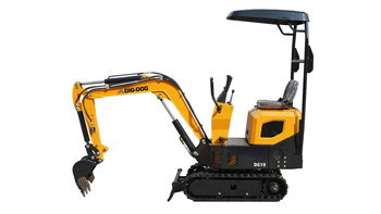 What are the types of small excavators?