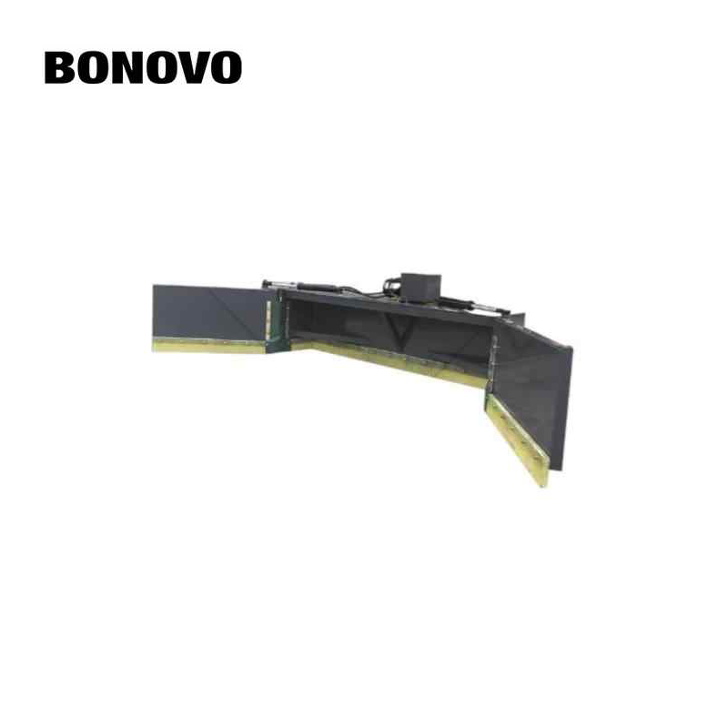 BONOVO Skid Steer Loader Attachments Folding-type Excrement Pusher