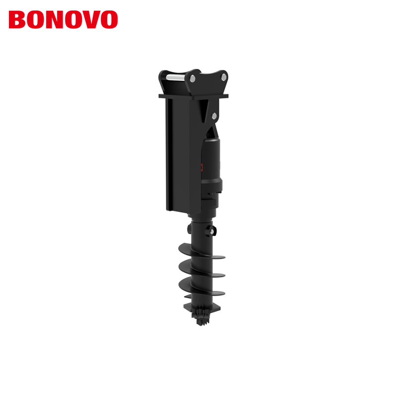 Máy xúc đào mini BONOVO W8000 8-12 tấn