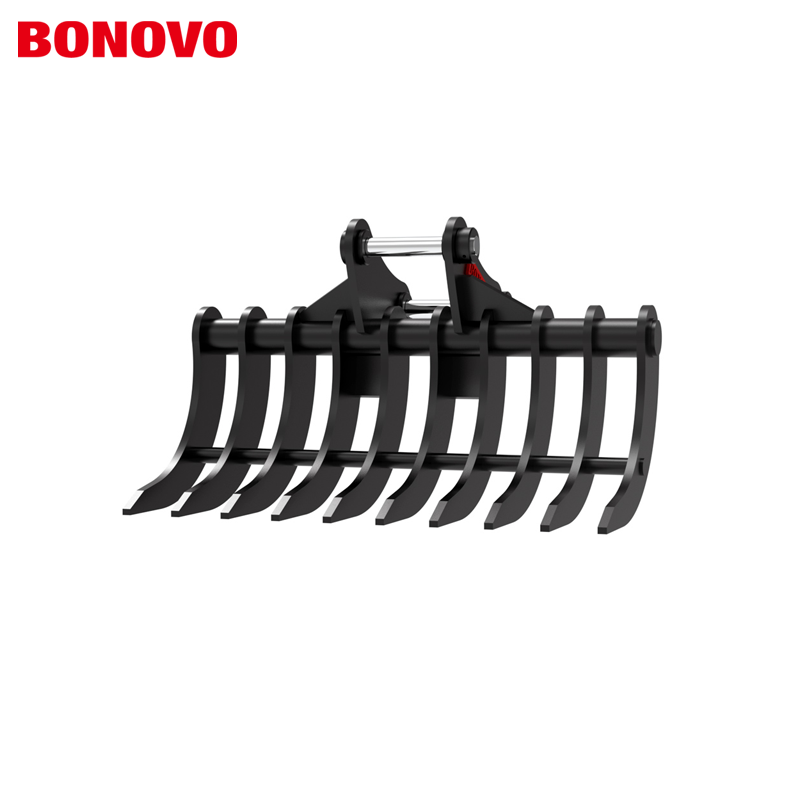 BONOVO Rake For Excavator 25 ton