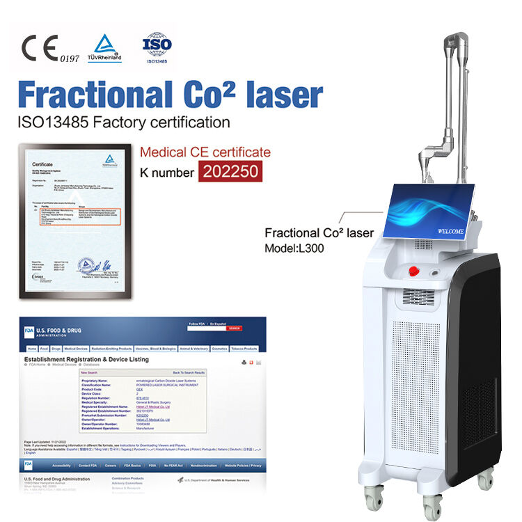 Approved FDA MEDICAL CE MMDSAP CO2 Fractional Laser Machine