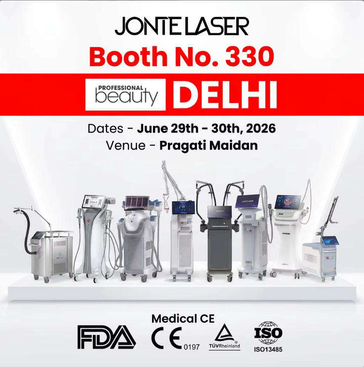 JONTELASER представит передовые эстетические решения на выставке Professional Beauty India — Дели 2026 | Стенд 330