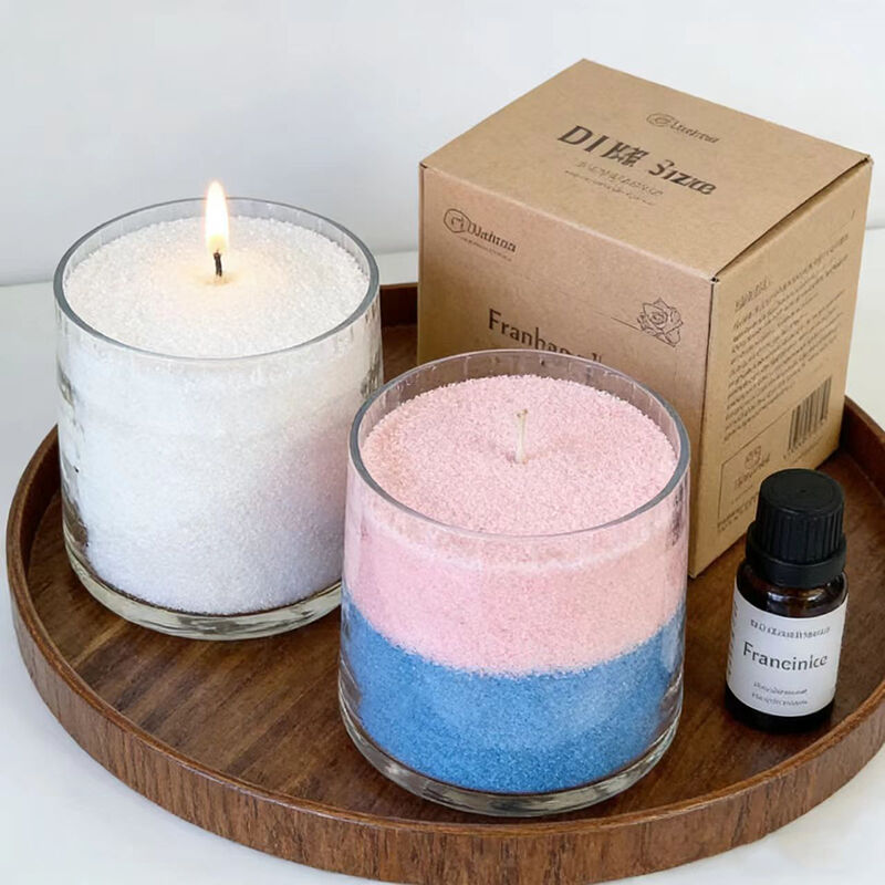 Набор для творчества с перламутровыми свечами, уникальный комплект восковых шариков для домашнего подарка, вечеринки