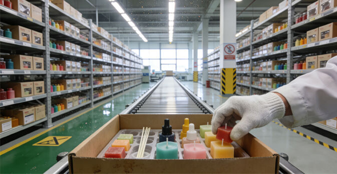 Мы — самый большой завод по производству наборов для самостоятельного изготовления свечей.